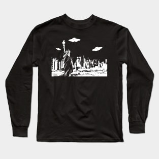 new york ufo Long Sleeve T-Shirt